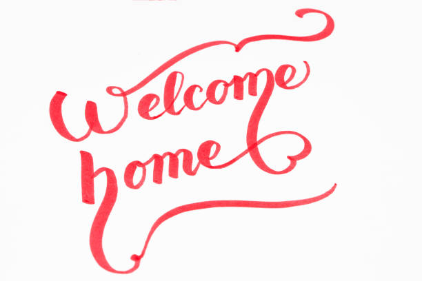 Welcome Red Color Design 20+ Welcome Home Background Stock Illustrations, Royalty-Free Vector ...