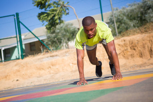 istock Burpees at the playground 907915662