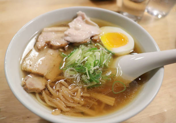 istock a bowl of ramen noodles with egg 907919944