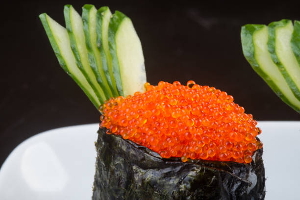 istock japanese food on a background. 907923394