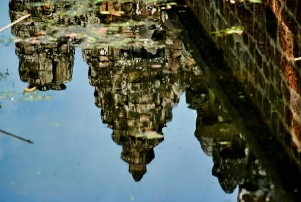 istock Historic building in Angkor wat Thom Cambodia 907924822
