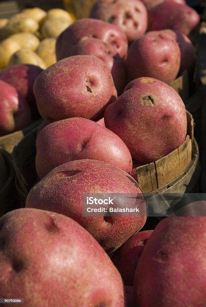 Rote Kartoffeln - Lizenzfrei Bauernmarkt Stock-Foto