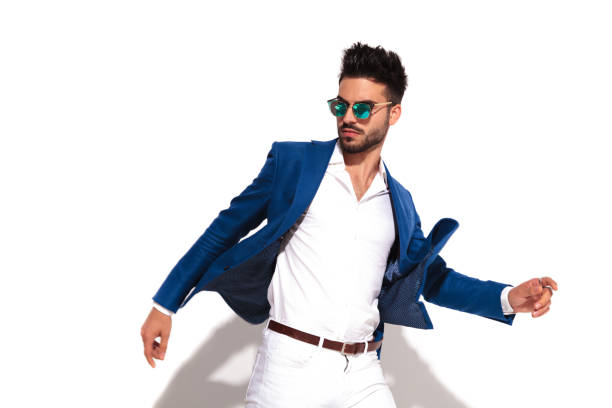 istock dynamic side picture of a smart casual man  walking 907934274