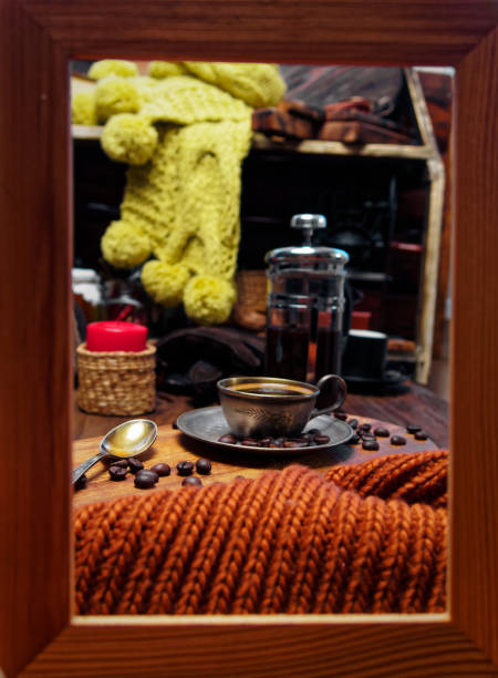 Coffee in winter