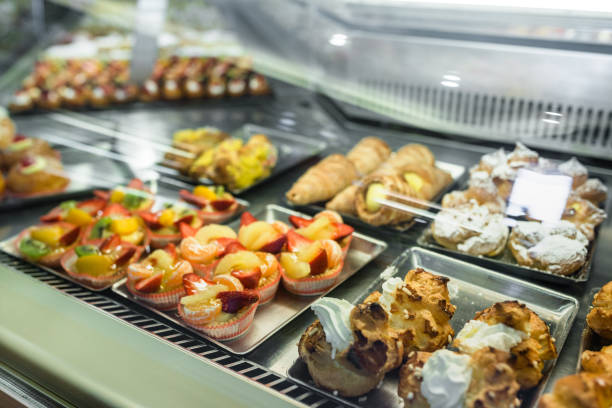 istock sweet pastry at cafe 907938748