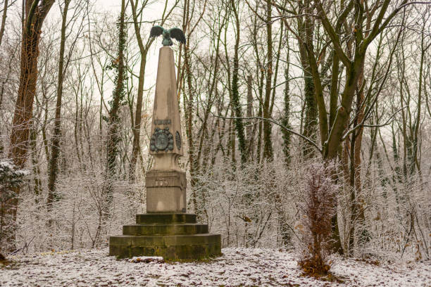 istock War memorial of major O'Brien in Jedlesee (Vienna Austria) 907939372