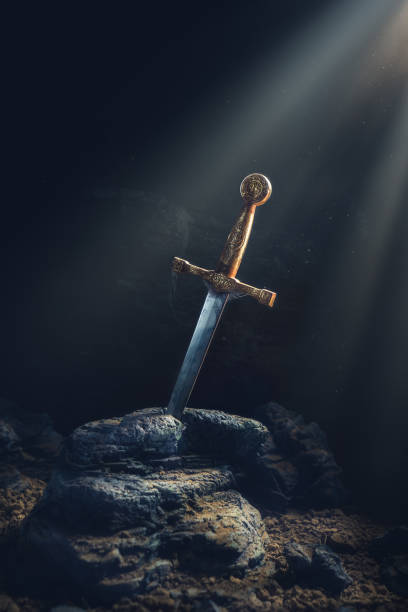 istock sword in the stone excalibur 907941368