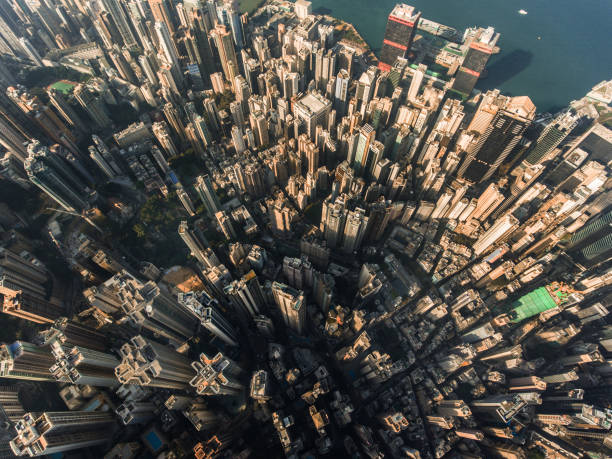 istock Hong Kong aerial view 907945510