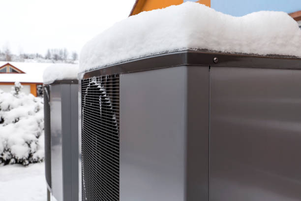 istock Two residential modern heat pumps 907945644