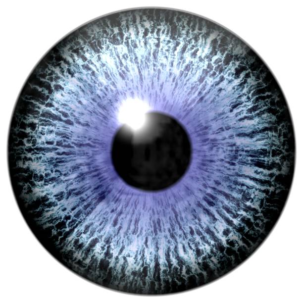 istock Beautiful colorful scary eye texture 907947826