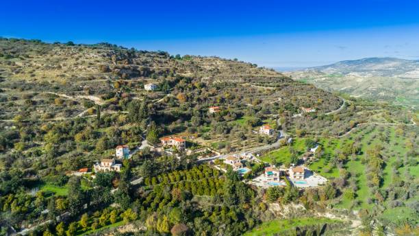 istock Aerial Miliou, Paphos, Cyprus 907948402