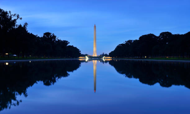 istock Washington Monument at Sunset, USA 907949712