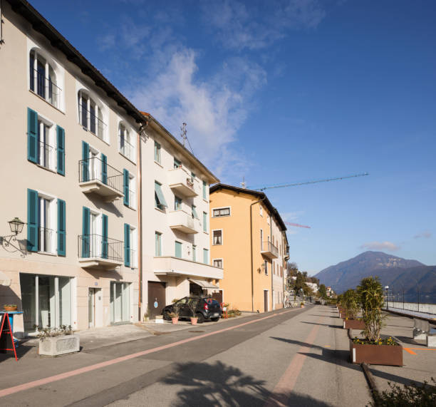 istock Exterior of a building contextualized in the village 907960276