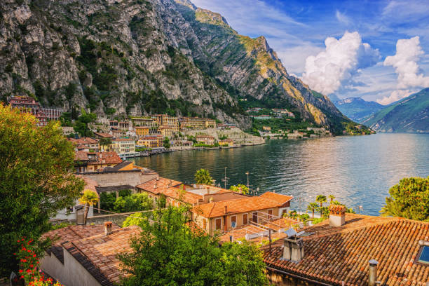 istock Sunny afternoon at Limone Sul Garda 907961576