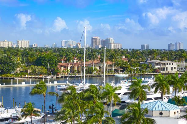 istock Fort Lauderdale Stranahan river at A1A Florida 907968638