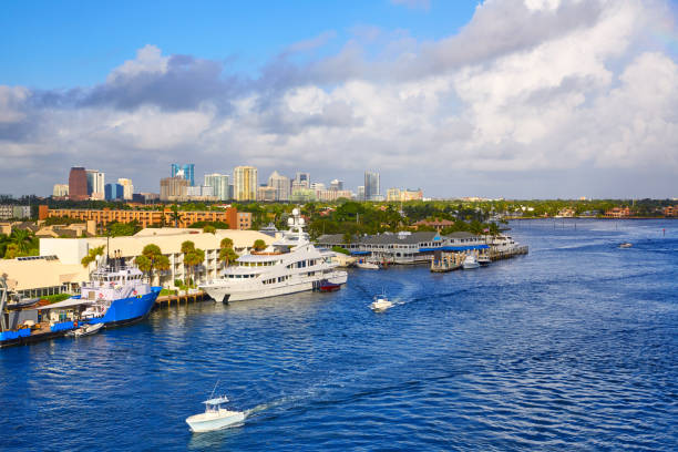 istock Fort Lauderdale Stranahan river at A1A Florida 907968732