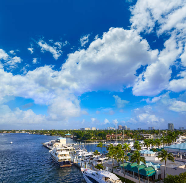 istock Fort Lauderdale Stranahan river at A1A Florida 907968808