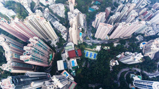 istock Hong Kong aerial view 907988584