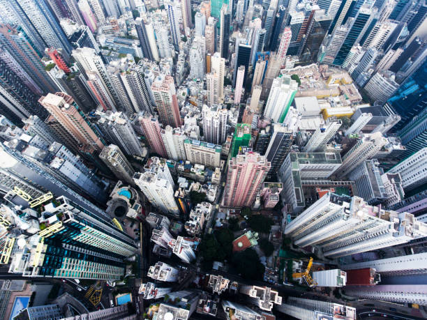istock Hong Kong aerial view 907997526