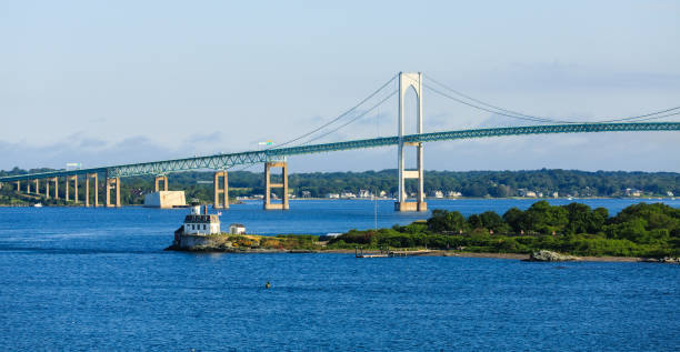 istock Bridge to Newport Rhode Island 907998500