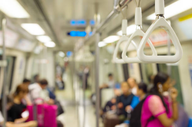 istock Singapore metro train handrail 907998860