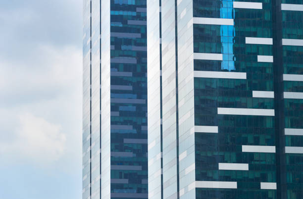 istock Business skyscraper background. SIngapore 907998868