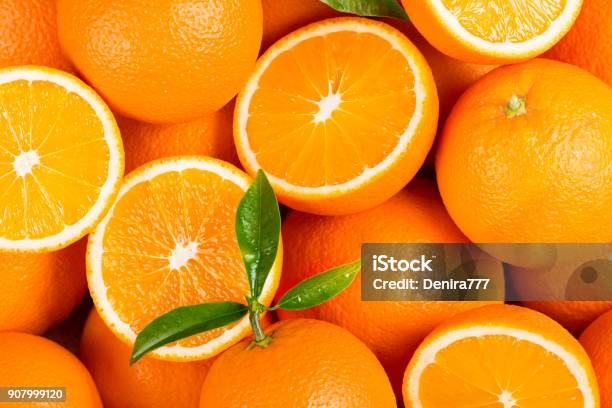 Picked Orange Fruits Stock Photo - Download Image Now - Orange - Fruit, Fruit, Backgrounds