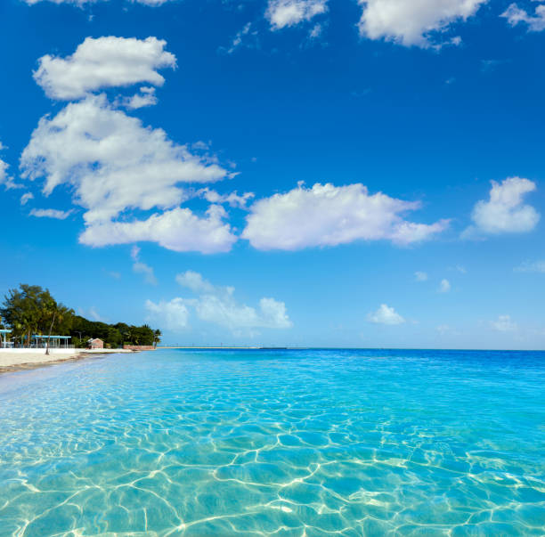 Key west florida beach Clearence S Higgs memorial in USA