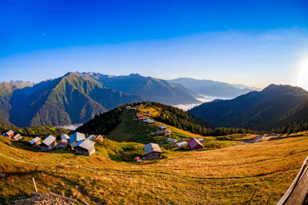 istock beautiful sunset on plateau in Turkey 908003160