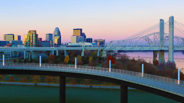 istock Louisville, Kentucky skyline at sunrise 908006536