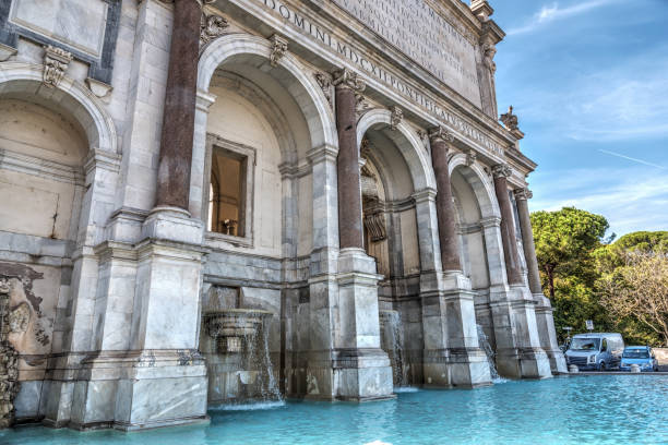 istock Acqua Paola fountain in Rome 908008998