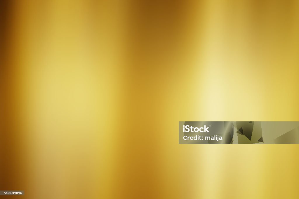 Abstract gold gradient background Gold - Metal Stock Photo