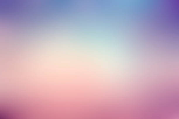 Photo of colorful gradient blur background