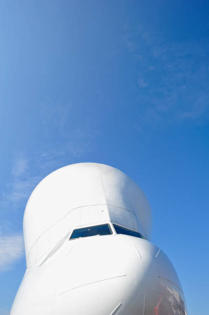 istock Front View of Special Transport Aircraft 908022348