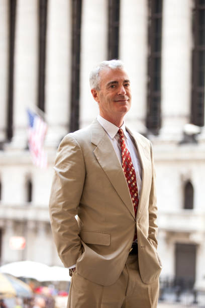 istock Senior businessman in New York downtown 908028234