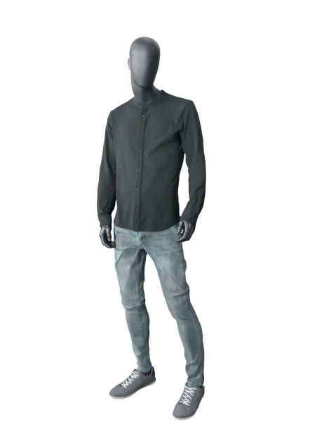 istock Full-length male mannequin. 908028350