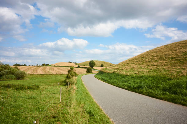 Single lane country road