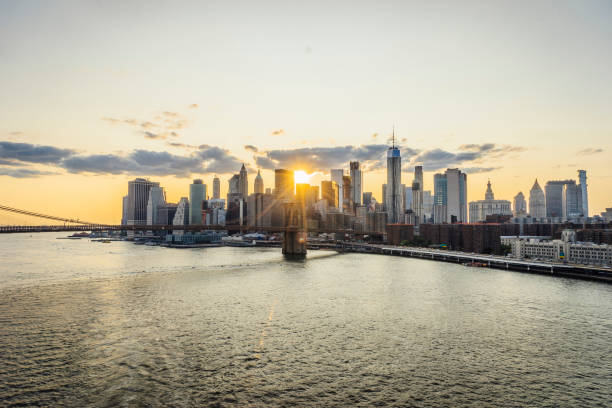 istock New York skyline at sunset 908031802