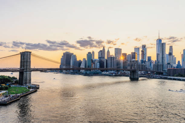 istock New York skyline at sunset 908031850