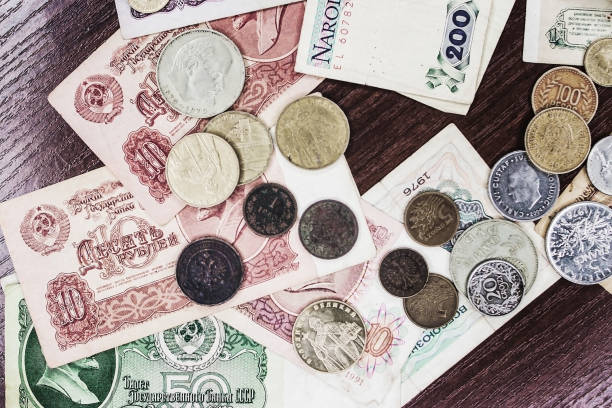 istock The ancient money of different countries 908033778