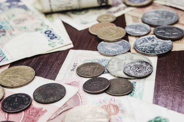 istock The ancient money of different countries 908034058