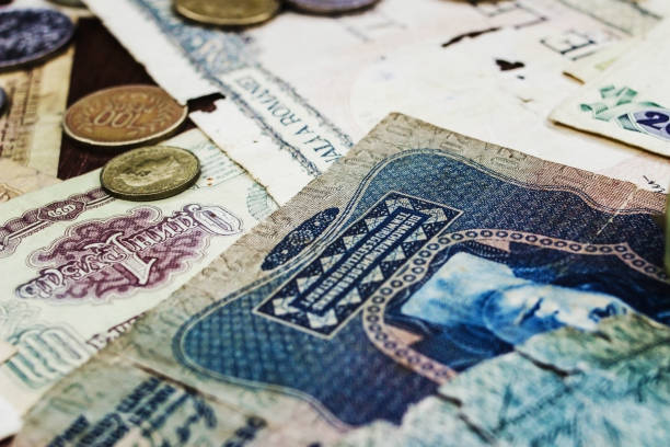 istock The ancient money of different countries 908034260