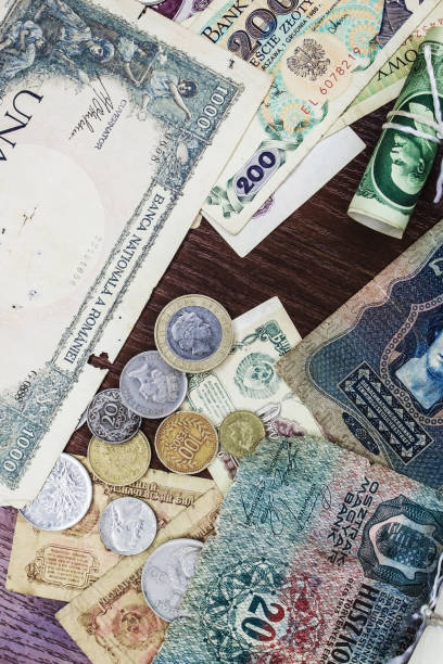 istock The ancient money of different countries 908034420