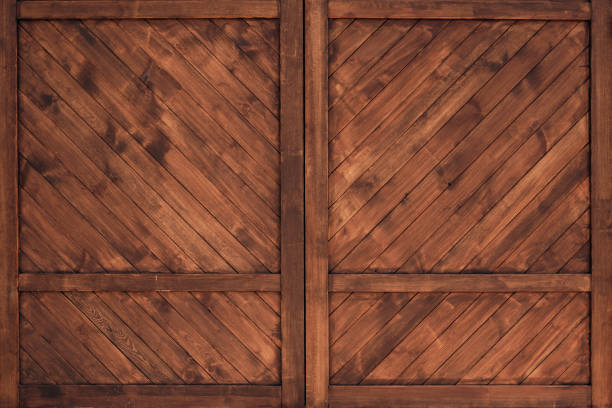 sfondo di parete di legno. - wooden door foto e immagini stock