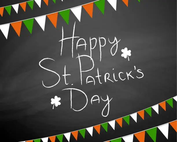 Vector illustration of St. Patrick's day background