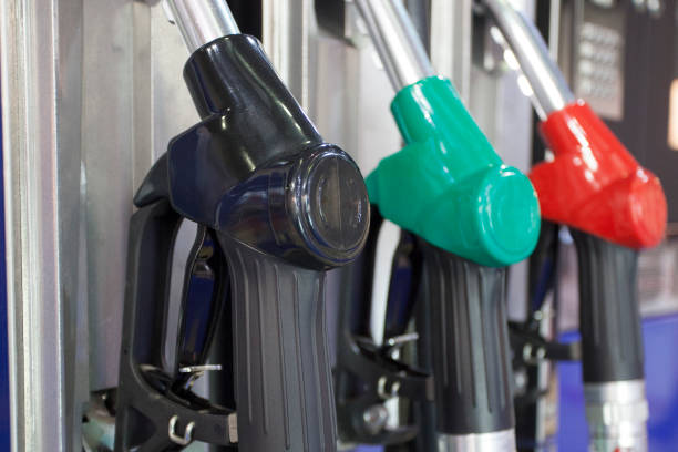istock The image of petrol pamp 908054624
