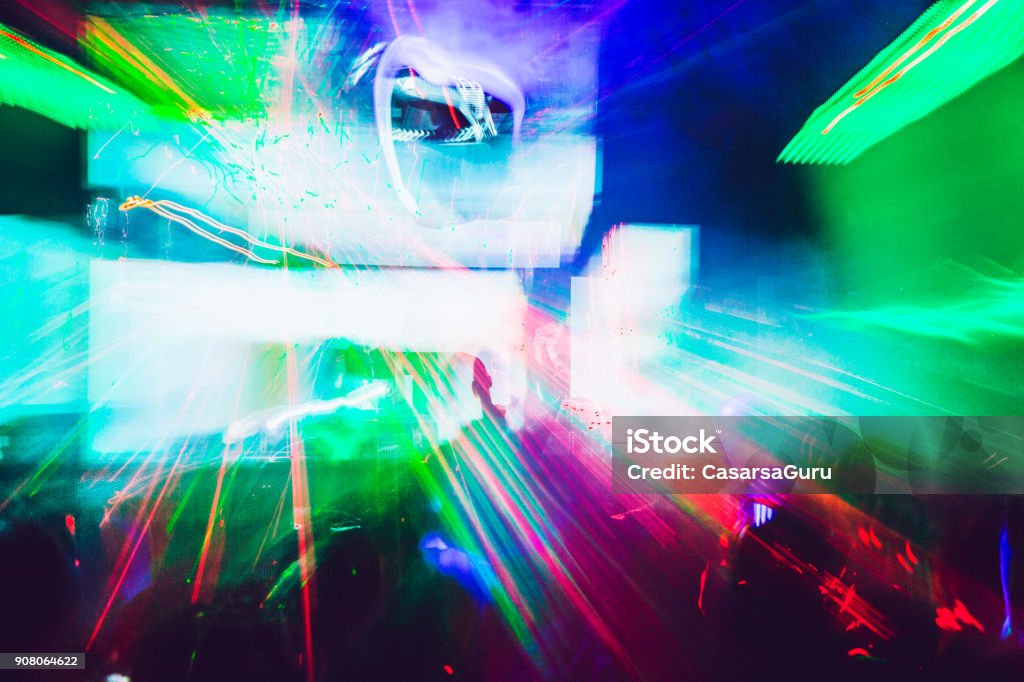 Techno Rave Triangle Techno Rave Party Stock Photo - Download Image Now - Adult, Adults Only ...