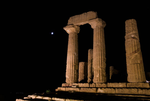 istock Greek Temple during sunset in Agrigento, Sicily 908070254