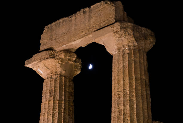 istock Greek Temple during sunset in Agrigento, Sicily 908072524