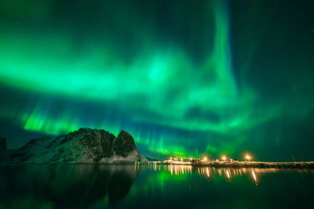 istock Colorful northern lights 908111214